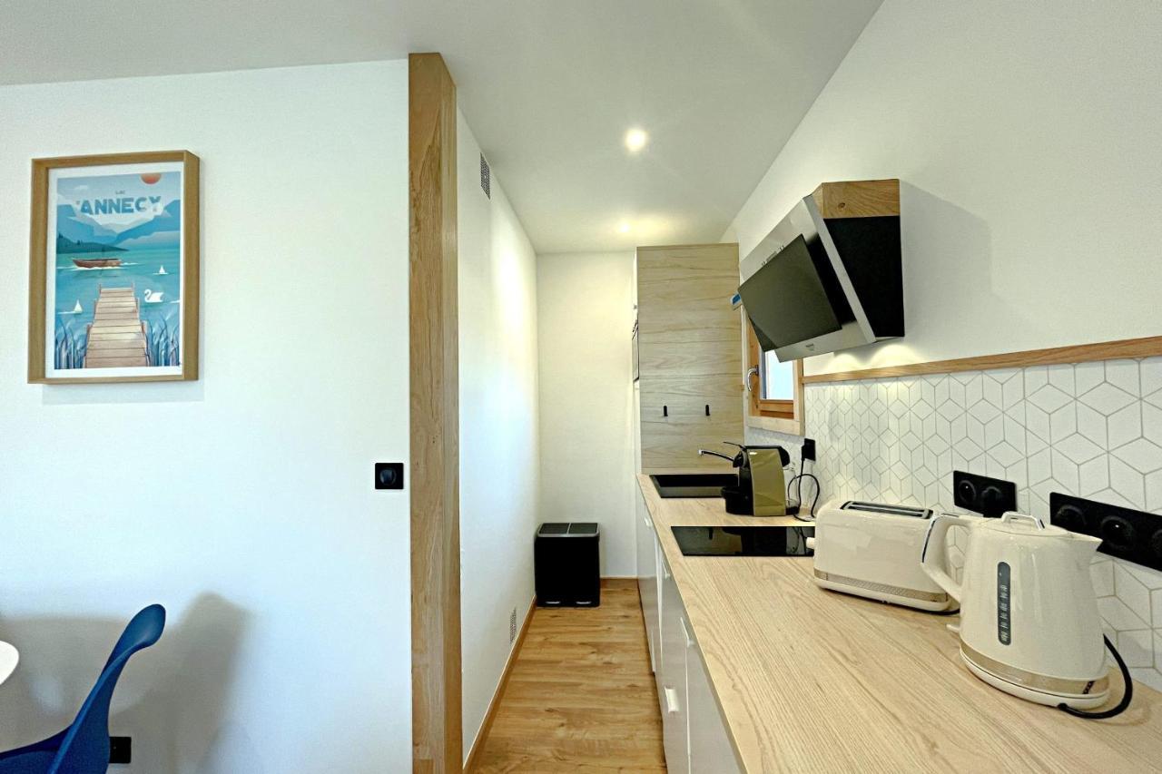 L'Albigny - Lovely Studio - 150 M Beach Анси Екстериор снимка