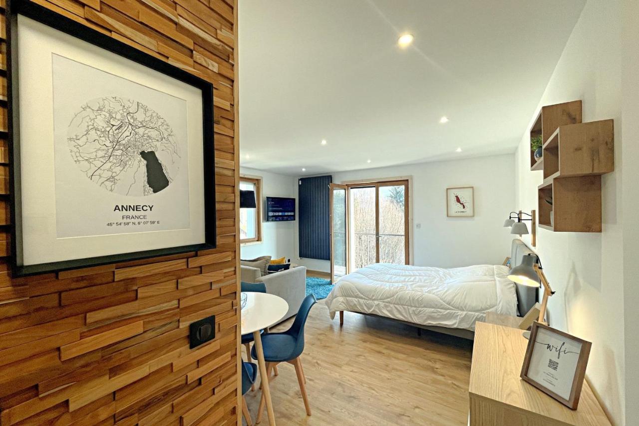 L'Albigny - Lovely Studio - 150 M Beach Анси Екстериор снимка
